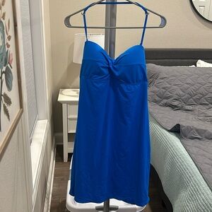 Tommy Bahama Pearl Twist Front Swim Dress. Size medium.